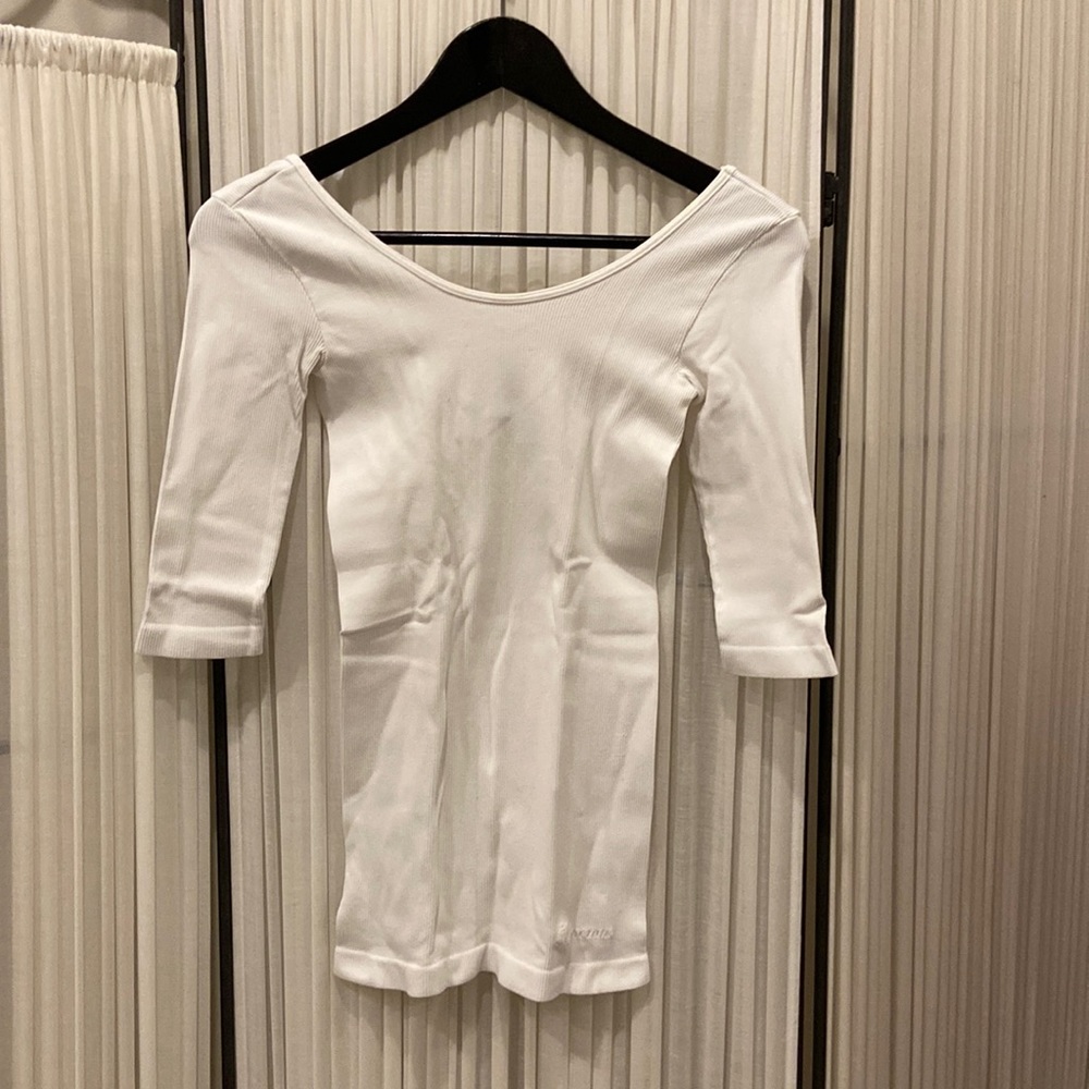 GUC * Guess by Marciano * Half Sleeve Ribbed Stretch Top * Size XS/S